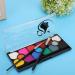 Professional Face & Body Painting Set - 15 Colors DIY Cosmetic Tools with Brush & Storage Box - Buy Online on GoSupps.com