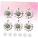 COHEALI 10 Sets Flower Accessories Glass Tray Sunflower Pendant Charm Diy Acceories Daisy Popularity Billet - Buy Online on GoSupps.com