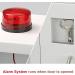 Qianmei AED Cabinet - Metal Defibrillator Storage with Alarm & Light | Universal Fit for Cardiac Science - 36x20x40 cm - Buy Online on GoSupps.com