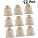 SEWOART 12pcs Christmas Cloth Bags Christmas Sto Linen Bags Storage Container Candy Storage Bag Jewelry 18.00X13.00X0.30CM Beige - Buy Online on GoSupps.com