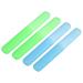 VOCOSTE 4 Pcs Toothbrush Travel Case Plastic Lightweight Traveling Toothbrush Holders Case for Travel Business Blue Green 7.48"x1.06" Blue Green