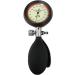 Adult Extra Long Manual Blood Pressure Cuff | 22-42 cm Arm Circumference | Single Tube with Gauge and Bulb | Black Display - Buy Online on GoSupps.com