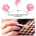 Outanaya 50pcs Double Ended Eyeshadow Brush Foundation Blending Blush Makeup Pink Plastic - Buy Online on GoSupps.com