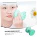 Mikinona 1pc Three-in-one Bath Brush Face Scrubbers Facial Cleansing Brush Scalp Exfoliator Brush Skin Care Brush Face Exfoliator Brush Gentle Exfoliating Brush Skin Care Shampoo 8.6x7cm Green - Buy Online on GoSupps.com