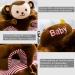 Baby Support Seat  Cute Baby Sofa Chair for Sitting Up  Comfy Plush Infant Seats (Monkey W17.5" x H17.5") Monkey W17.5" x H17.5" - Buy Online on GoSupps.com