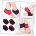 8 Pairs Thermal Heel Socks & Heel Cups for Plantar Support - Moisturizing Foot Pads for Men & Women - Buy Online on GoSupps.com