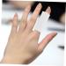 NOLITOY Finger Protector Sleeves - 5 Pairs White Finger Cots for Ultimate Finger Protection | International Shipping Available - Buy Online on GoSupps.com
