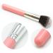Flat Top Kabuki Makeup Brush - Pink | Ideal for Cream, Liquid, Concealer & Powder Makeup - Buy Online on GoSupps.com