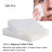 500 Cotton Swabs for Makeup Removal & Facial Cleansing - Damp & Dry Use - International Shipping Available - Buy Online on GoSupps.com