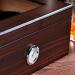 Humidor Box Cedar Wood Humidor Box with Humidifier Humidifier Can Hold About 50 Cigars Decorative Box - Buy Online on GoSupps.com