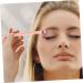 Mikinona 24pcs Makeup Brush Eye Shadow Brush Lash Applicator Double Sided Brush Facial Tool Artificial Fiber - Buy Online on GoSupps.com