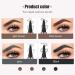 Magic Eyebrow Pencil 4-Tipped Precise Brow Pen 3D Waterproof Microblading Eyebrow Pencil Contouring Pen Waterproof Natural Fine Stroke Magic Eyebrow Pencil for Women and Gril (Black+Gray) - Buy Online on GoSupps.com
