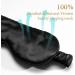 Doubro 100% Mulberry Silk Eye Mask for Hair and Skin - 22 Momme, Anti-Aging, Dark Grey - Buy Online on GoSupps.com