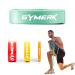 Gykom resistance bands resistance tapes strength training with door anchor & training jackets & nylon bags fitness straps set for pull-ups training strength training yoga pilates physiotherapy blue-green
