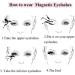 4pairs Magnetic Eyelashes with Applicator Dual Magnetic Eyelashes Set with Clip Reusable Dual Magnetic Lashes Kit Magnetic Eyelashes Natural Look Soft Magnets False Eyelashes Magnetic Eyelashe No Glue - Buy Online on GoSupps.com