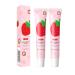 2 Pack Strawberry Lip Balm - Natural Moisturizing Ingredients - Lip Moisturizer - Hydrating Lip Care - Long Lasting Lip Care - Smooth and Nutritious Lip Care -