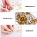 Lurrose 202 Pieces Hair Jewelry Rings Deadlocks Beads Hair Jewelry Decoration Metal Hair Cuffs Gold Silver Aluminum Hair Coil Wooden Beads and 200 M Metallic Cord for Braiding Hair Charms - Buy Online on GoSupps.com