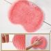 Buy Shower Foot & Back Scrubber with Non-Slip Suction Cups | Massage Pad & Foot Cleaner for Men & Women - Pink Rose - Buy Online on GoSupps.com