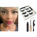 MRS GWEN HAIR & ACCESSORIES 3D Magnetic Faux Mink Eyelashes 3 Variety Pairs + Black Magnetic Liquid Eyeliner & Lash Applicator Tool Natural Dramatic Reuseable Fake Eyelashes No Glue (Drama Queen)