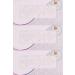 VAMA Silver White Crystal Diamond Bindi Kumkum Stone Sticker Bindiya Tiki Set for Girls (Pack of 3 Cards Small Size 2.5 Mm)