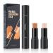 AZLESLOG 2023 Upgrade Contour Stick  2 Colors Double-end Contour Highlighter Stick Contour Stick Face Highlighter Contour Makeup Contouring Sticks Cream Concealer (Lotus  Light Brown)