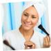 Healeved 2 Pcs Highlight Brush Makeup Brush Creme Blush Double-fiber Makeup Brush Artificial Fiber - Buy Online on GoSupps.com