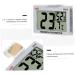 Buy MIPCASE 2-Piece Temperature & Moisture Meter - Ideal for Reptile Tanks & Home Fridge - Accurate Hygrometer - 5.5x5x1.5cm - International Shipping Available - Buy Online on GoSupps.com