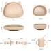 BPA-Free Baby Weaning Set | 5-Piece Silicone Feeding Set for Easy Clean & Non-Slip Toddler Tableware in Beige - Buy Online on GoSupps.com