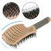 5PCS Round Brush Set with Boar Bristle Curved Vented Hair Brush - Nano Thermal Ceramic & Ionic Tech for Healthy, Shiny Hair - Buy Online on GoSupps.com
