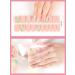 Kalolary Gel Nail Polish Strips Nail Gel Art Sticker Waterproof Full Nail Wraps Decal Sets with Nail File and Stick for Women Girls Nail Art Decor (UV/LED Lamp Required) (Light Pink) - Buy Online on GoSupps.com
