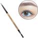 OIIBWQ Eyebrow Pencil with Brush Two Ends Stylist Definer Brow Pencil for Women Female khaki brown - Buy Online on GoSupps.com
