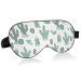 Haskirky Light Blocking Eye Mask Breathable and Adjustable Adult Men and Women Travel on Business Trips Yoga Meditation Light Smooth Comfortable Eye Mask Office Deep Sleep Goodies Cartoon Cactuses