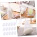 Outanaya 50pcs Soap Bag Foam Net Soap Saver Bag Foaming Net Cleansing Foaming Bag Soap Drying Bags Pe White - Buy Online on GoSupps.com