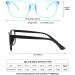 CHEERS DEVICES 5 Pack Blue Light Blocking Computer Readers - Anti Glare Eyeglasses for Women Men - 2.5x Magnification - 52mm - Mixed Color - Buy Online on GoSupps.com