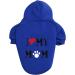 Waterproof Winter Dog Coat | Warm Fleece Jacket for Dogs & Puppies | Sizes up to 7XL - Blue - Buy Online on GoSupps.com