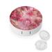 Contact Lens Case Floral Flowers Portable Travel Contact Lens Box Contact Lens Storage Box