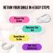 Custom Upper & Lower Teeth Retainer | Perfect Fit At-Home Replacement Kit | Clear Dental Retainer for Teeth Stability - Buy Online on GoSupps.com