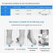 Buy Adjustable Foot Drop Orthotic Brace - Ankle Support for Plantar Fasciitis | Pain Relief & Improved Walking Gait - Large Right Foot - Buy Online on GoSupps.com