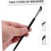 Outanaya 3pcs Set Concealer Brush Angled Eyeliner Brush Eyebrows Brush Eye Brush Eyeshadow Brush Wood - Buy Online on GoSupps.com