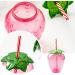 Strawberry Shaped Kawaii Cup with Straw for Boba Tea Pp Cute Cups with Lid and Straw Kawaii Tea Cup Bottle for Women - Buy Online on GoSupps.com