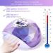 Janolia 86W UV LED Nail Dryer Lamp Professional Gel Nail Lamp with Sensor & LCD Display for Fingernails & Toenails 4 Timer Settings Perfect for All Gel Types - Buy Online on GoSupps.com