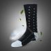 EQULUP Compression Socks for Men & Women - Breathable Ankle Support for Cycling Running & Sports - Black - Buy Online on GoSupps.com