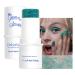 Face body glitter stick mermaid face glitter gel waterproof fine glitter for face/body/hair/eyes/lip sequins color sparkling face glitter make-up (#05 green)