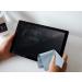 Hi-Fot Microfiber Glasses Cleaning Cloths - 12 Pack for Glasses Sunglasses Cameras & Tablets | Multicolor 5.7x6.9 & 14.5x17.5 cm - Buy Online on GoSupps.com