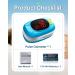 HOLFENRY Pediatric Pulse Oximeter for Kids Over 2 - Oxygen & Heart Rate Monitor, Ideal for Home, School, or Travel - Mint Blue - Buy Online on GoSupps.com