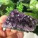 Natural Amethyst Cluster Quartz Crystal geode Specimen Crystal Natural Luster - Buy Online on GoSupps.com