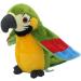 Talking Parrot Repeat Electronic Mimicry Pet Plush Toy - Green - Buy Online on GoSupps.com