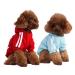 Fashion dog hoodie dog clothing streetwear pure cotton sweatshirt dog cat puppy small medium -sized fashion outfit (light blue/red XL) light blue/red XL