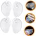 FRCOLOR 4pcs Palm Rest Thong Sandal Cushions | Silicone Shoe Inserts & Toe Protectors for Flip-Flops | Non-Slip Adhesive Foot Pads - Buy Online on GoSupps.com