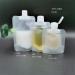 Buy Encomy 12 Portable Travel Fluid Makeup Packing Bag - Transparent Clamshell 30ml 50ml 100ml Refillable - 4PCs for International Shipping - Buy Online on GoSupps.com